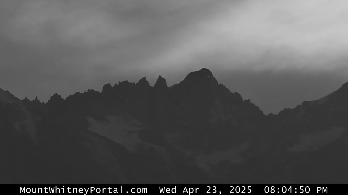 Thumbnail - click to view Lone Pine: View of Mount Whitney from Lone Pine (elev. 3733 ft.)